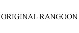 ORIGINAL RANGOON trademark