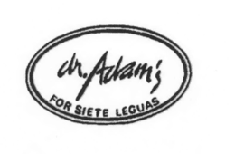 DR. ADAM'S FOR SIETE LEGUAS trademark