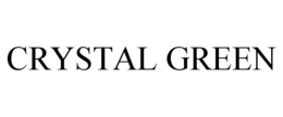 CRYSTAL GREEN trademark