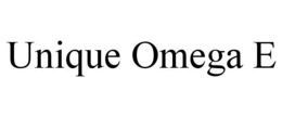 UNIQUE OMEGA E trademark