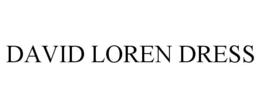DAVID LOREN DRESS trademark