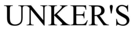 UNKER'S trademark
