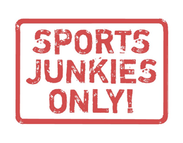 SPORTS JUNKIES ONLY! trademark