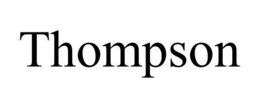 THOMPSON trademark