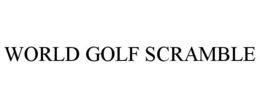 WORLD GOLF SCRAMBLE trademark