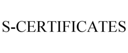 S-CERTIFICATES trademark