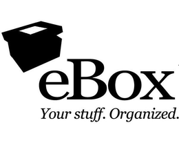 EBOX. YOUR STUFF. ORGANIZED. trademark