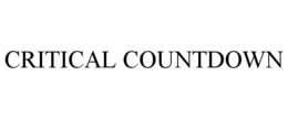 CRITICAL COUNTDOWN trademark