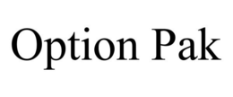 OPTION PAK trademark