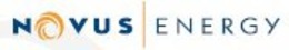 NOVUS ENERGY trademark