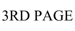 3RD PAGE trademark