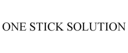 ONE STICK SOLUTION trademark