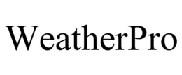 WEATHERPRO trademark