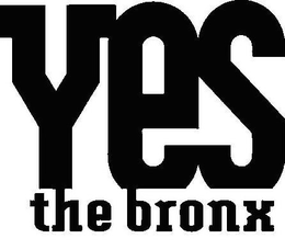 YES THE BRONX trademark