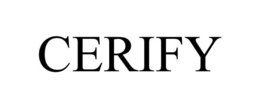 CERIFY trademark