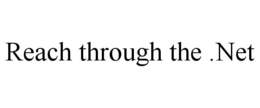 REACH THROUGH THE .NET trademark
