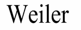WEILER trademark