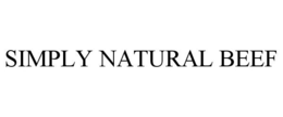 SIMPLY NATURAL BEEF trademark