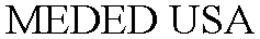 MEDED USA trademark