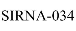 SIRNA-034 trademark