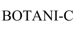BOTANI-C trademark