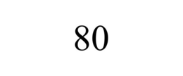 80 trademark