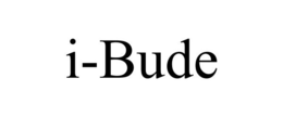 I-BUDE trademark