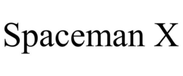 SPACEMAN X trademark