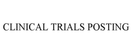 CLINICAL TRIALS POSTING trademark