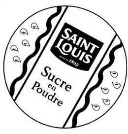 SAINT LOUIS DEPUIS 1865 SUCRE EN POUDRE trademark