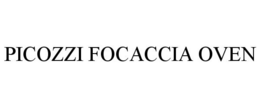 PICOZZI FOCACCIA OVEN trademark