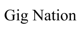 GIG NATION trademark