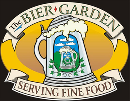 THE BIER · GARDEN SERVING FINE FOOD trademark