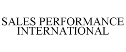 SALES PERFORMANCE INTERNATIONAL trademark