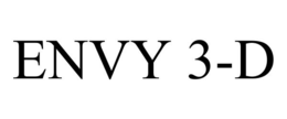 ENVY 3-D trademark