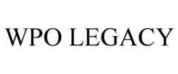 WPO LEGACY trademark