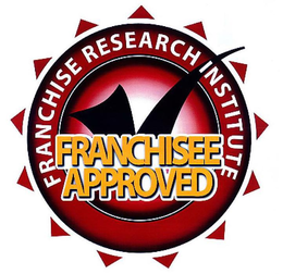 FRANCHISE RESEARCH INSTITUTE FRANCHISEE APPROVED trademark