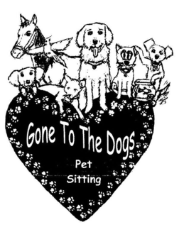GONE TO THE DOGS PET SITTING trademark