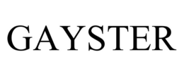 GAYSTER trademark