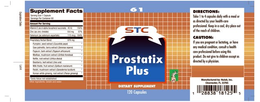 STC PROSTATIX PLUS DIETARY SUPPLEMENT trademark