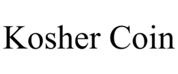 KOSHER COIN trademark