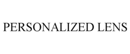 PERSONALIZED LENS trademark
