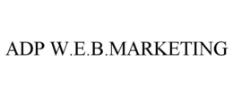 ADP W.E.B.MARKETING trademark