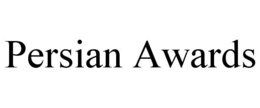 PERSIAN AWARDS trademark