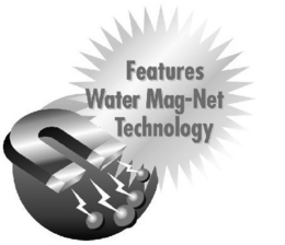 FEATURES WATER MAG-NET TECHNOLOGY trademark