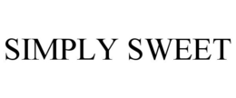 SIMPLY SWEET trademark