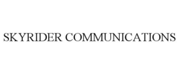 SKYRIDER COMMUNICATIONS trademark