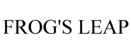 FROG'S LEAP trademark
