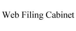 WEB FILING CABINET trademark