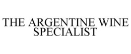 THE ARGENTINE WINE SPECIALIST trademark